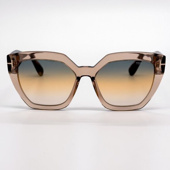 NEW TOM FORD PHOEBE TF939 45B WOMEN SQUARE SUNGLASSES FT0939/S 45B - Picture 4 of 10